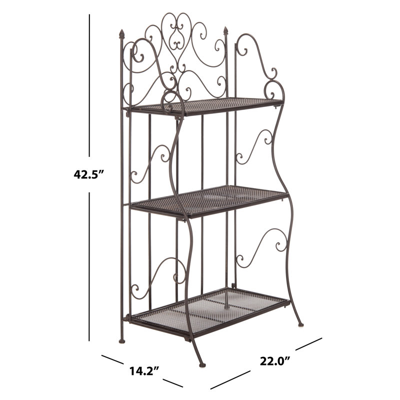 Ophelia & Co. Madelia Metal Weather Resistant Plant Stand & Reviews